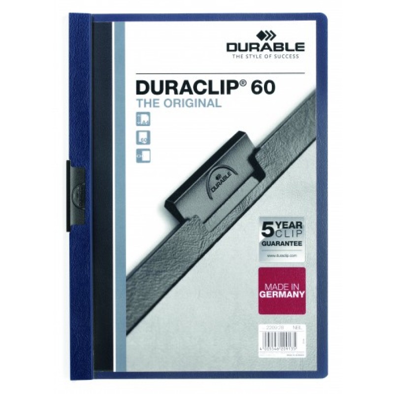 DURACLIP Folder 2209 A4, MIDNIGHT BLUE DURACLIP Folder 2209 A4, MIDNIGHT BLUE